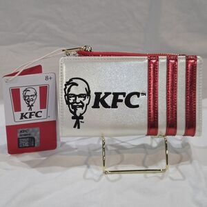 Loungefly KFC Colonel Sanders Wallet featuring iridescent faux leather NWT
